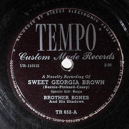 Brother Bones and His Shadows / Sweet Brown Tempo TR652