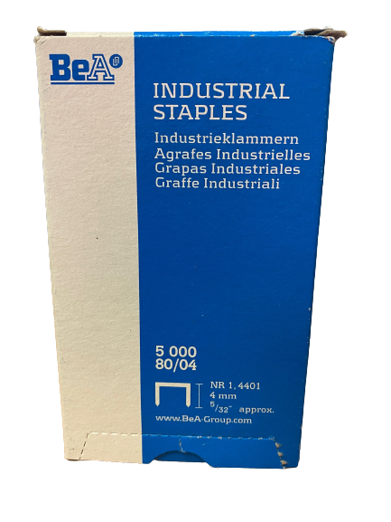 Agrafes tapissier BEA type 380 - Agrafe BEA 380/6mm boite de 24000