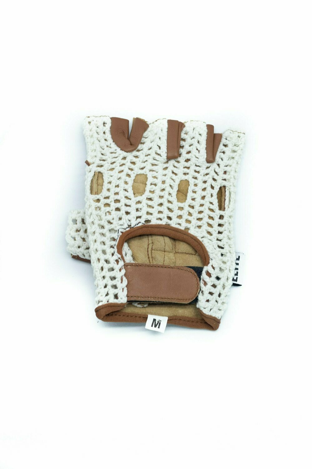 Urban Vintage Cycling Gloves - White Women's