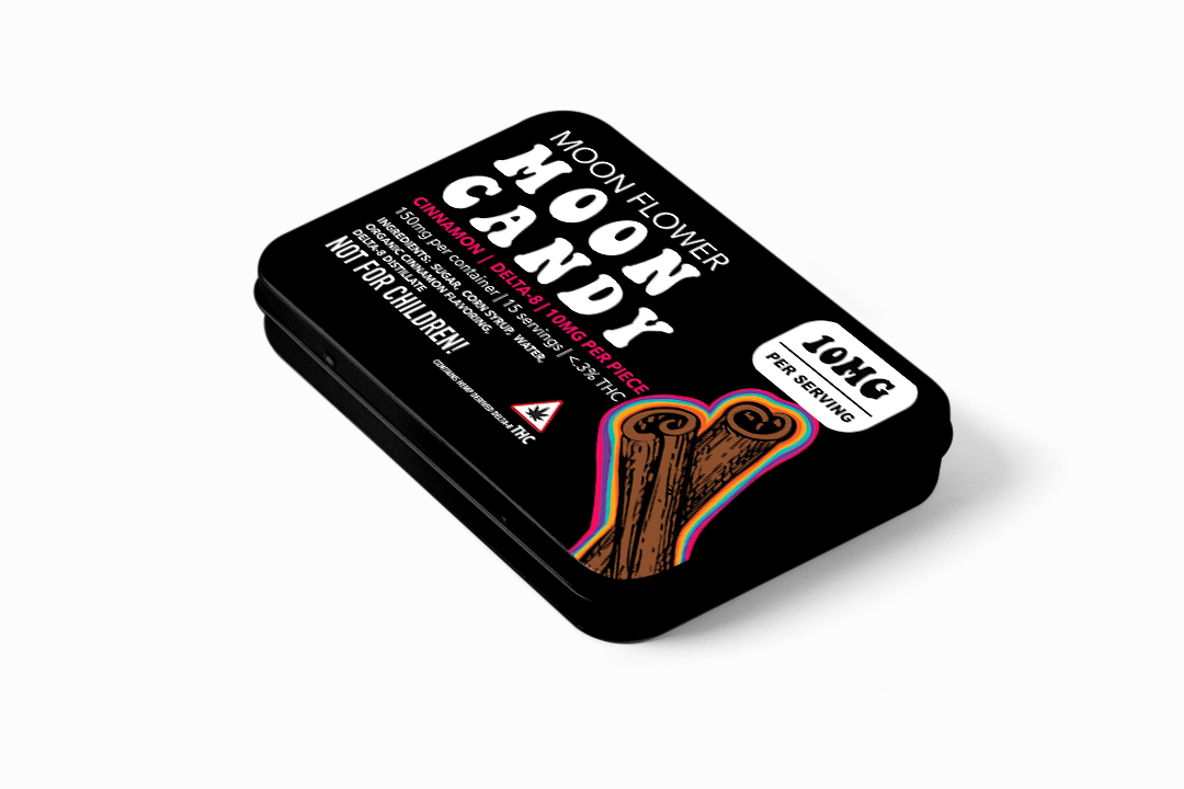 Delta 8 Cinnamon Moon Candy 10mg Moonflower Store Black Bear Hemp