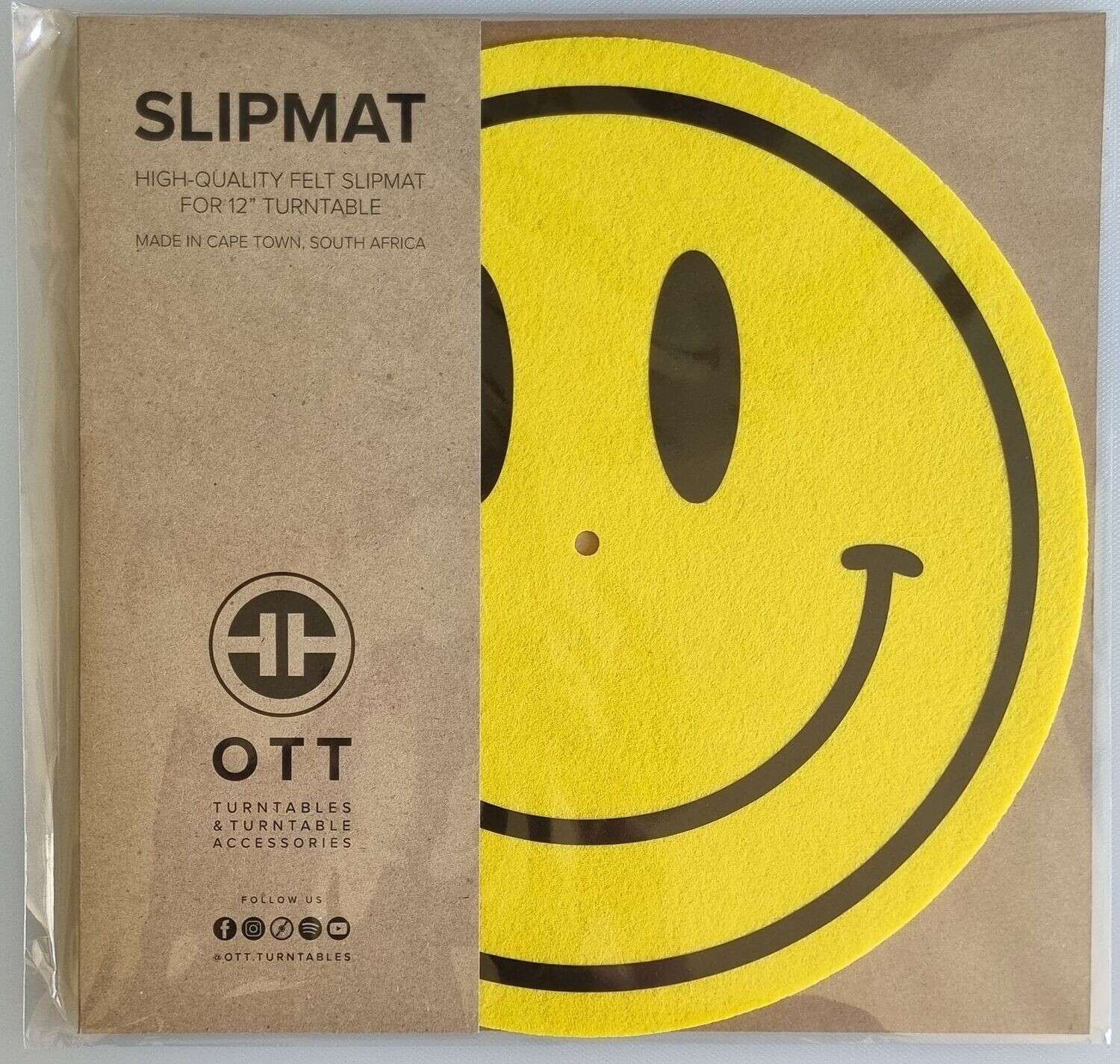 12" Slipmats Single Pack [Smiley Light]