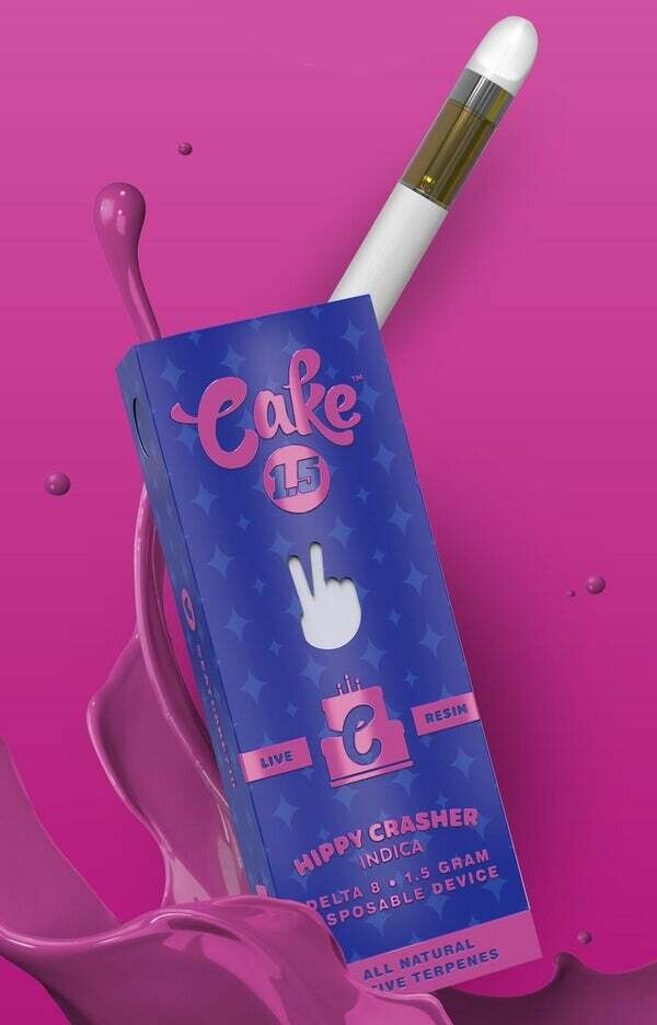 Cake Delta 8 1.5gm Disposable Device with Live Resin