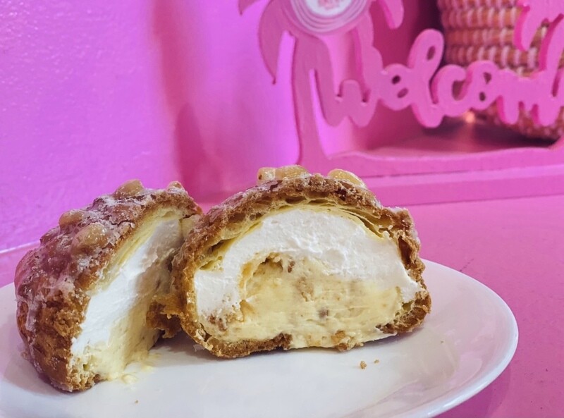 Double Cookie Cream Puff Double Cookie Cream Puff