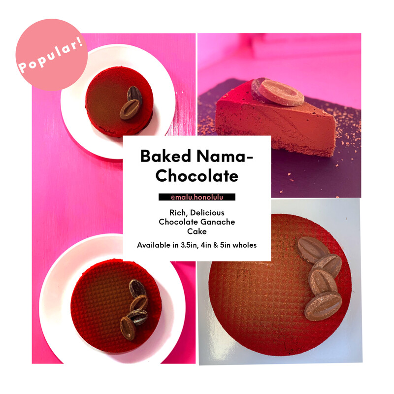 4” Nama Chocolate 4” Nama Chocolate