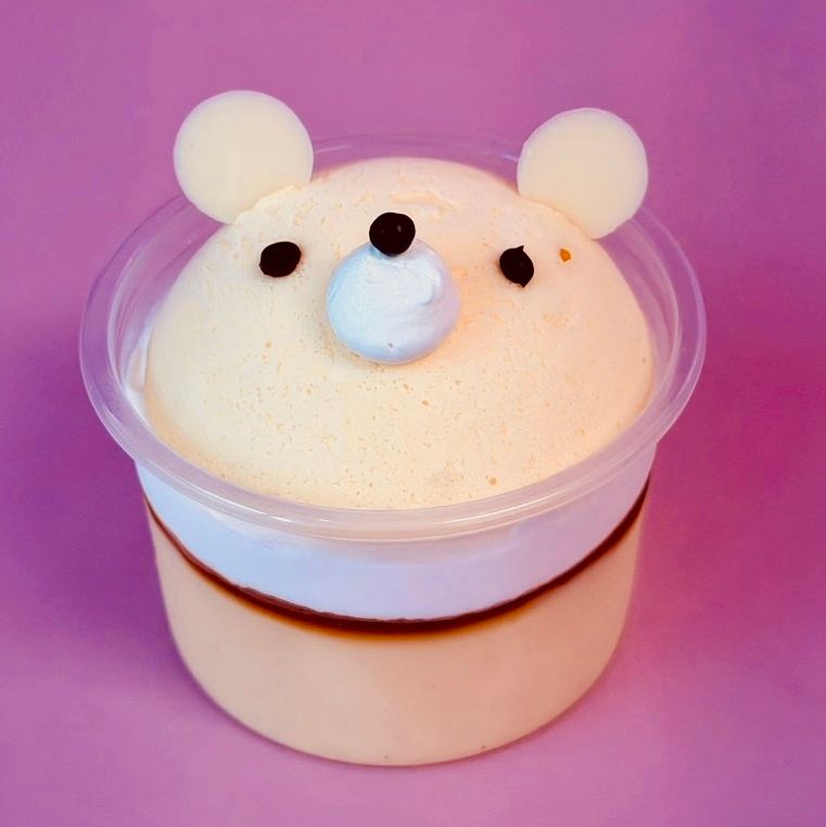 Polar Bear Pudding—Children’s Day Dessert🎏