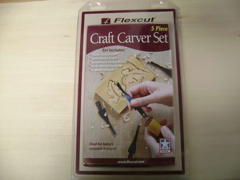 5 Piece Craft Carver Set