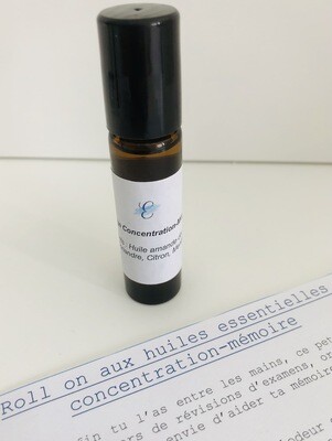 Roll on concentration et mémoire 10ml