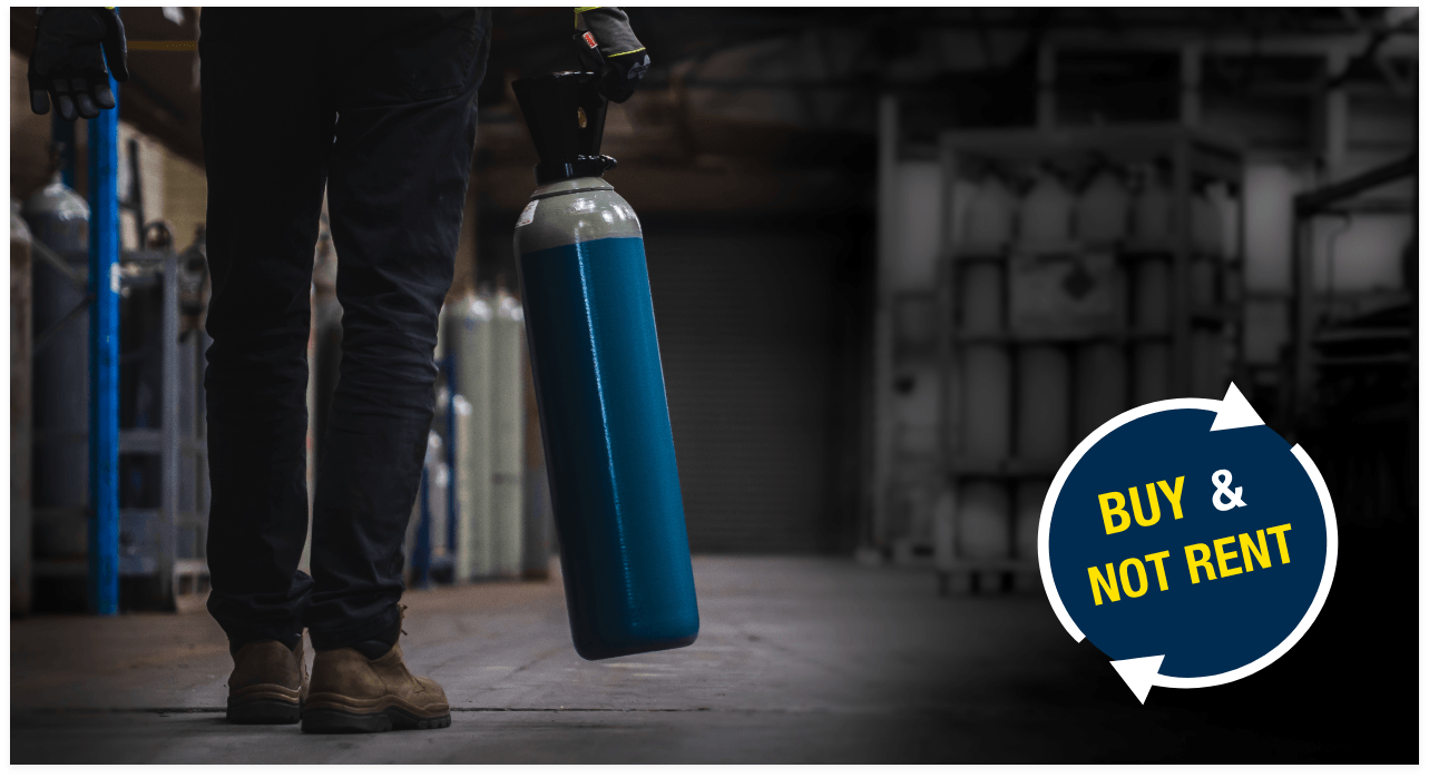 Exchange Cylinder Includes Gas