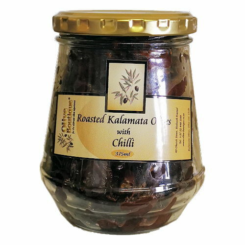 Roasted Kalamata Olives with Chilli Olive Boutique Online Shop