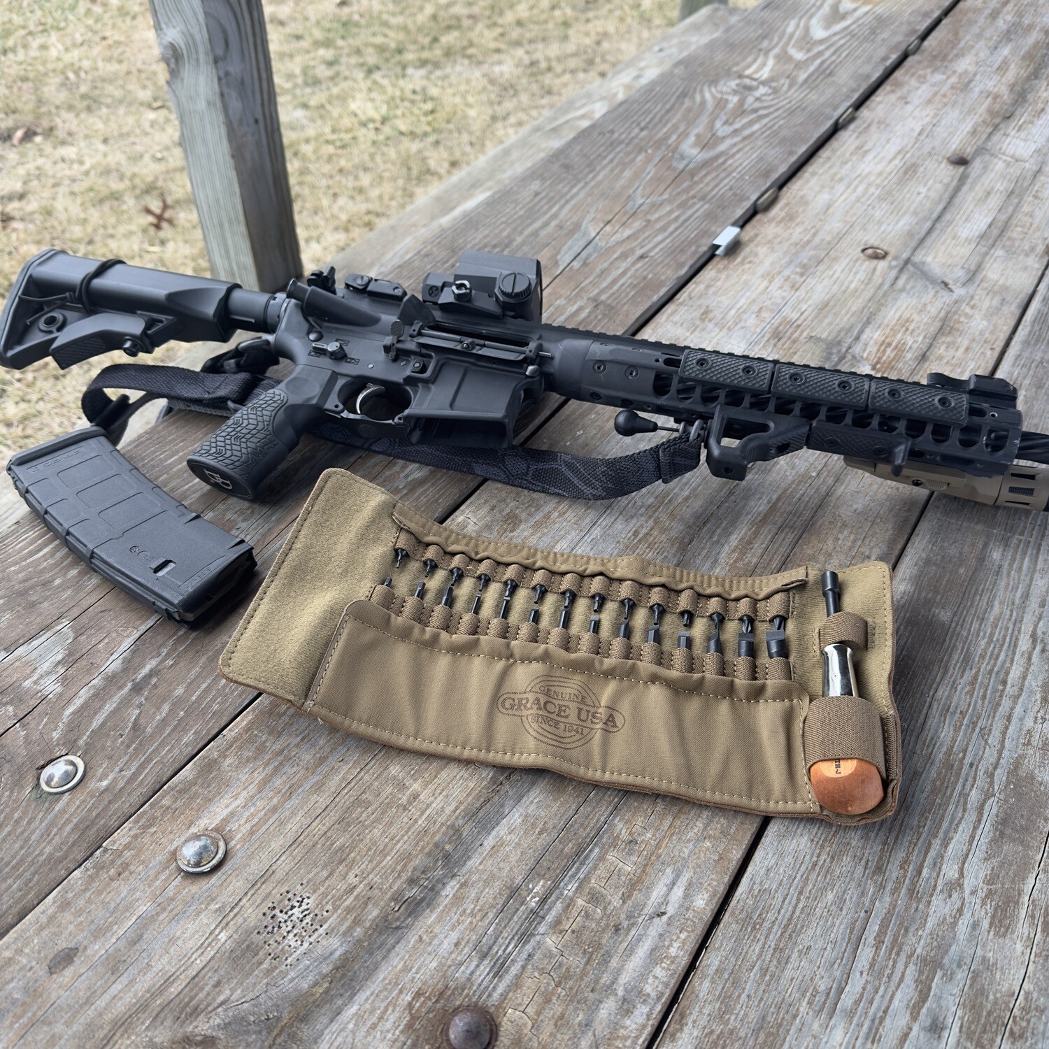 Hybrid Grace Gunsmith Screwdriver Roll Tools Included