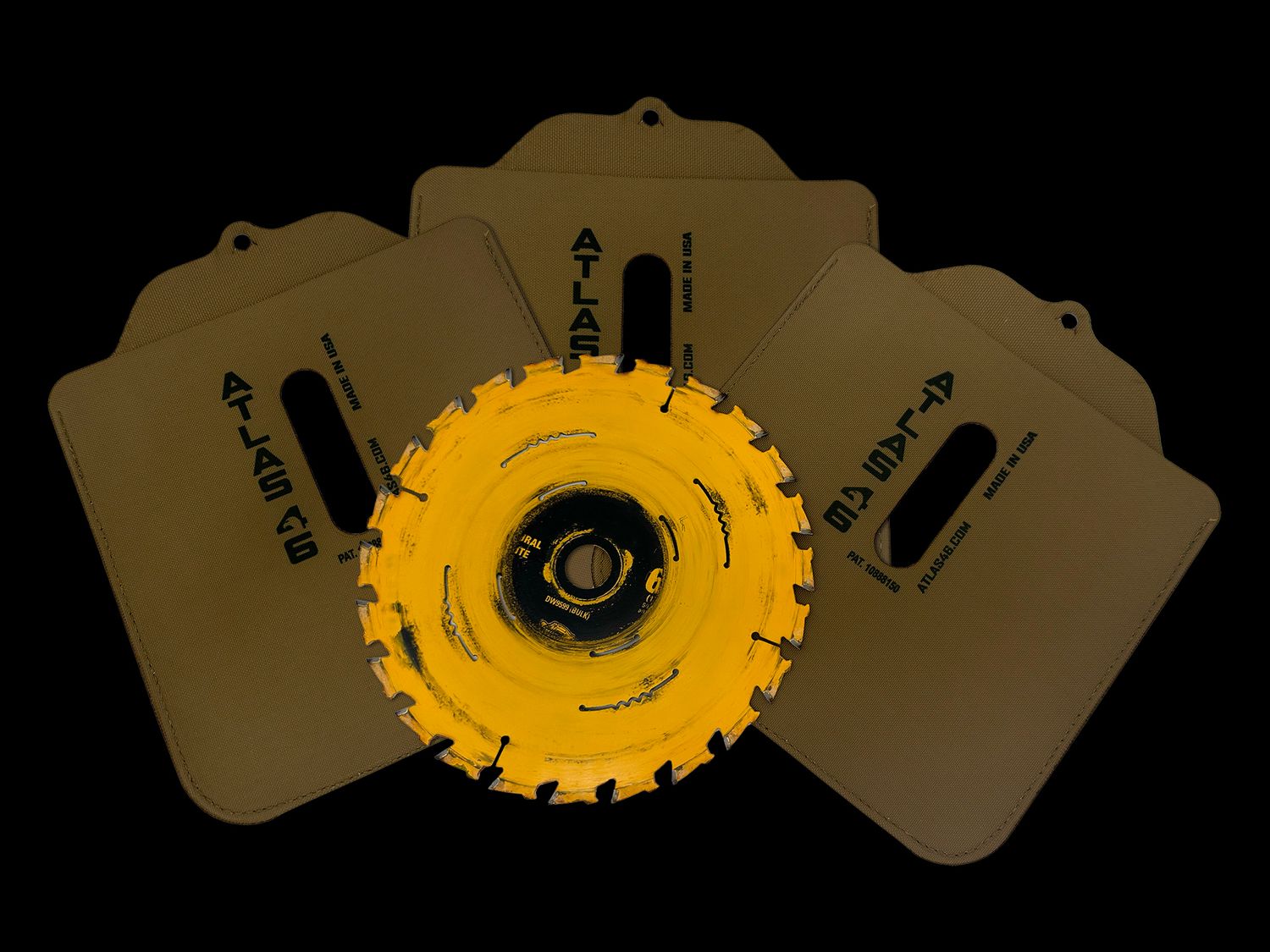 Circular Saw Blade Sleeves Various Sizes 3 Sleeve Kit