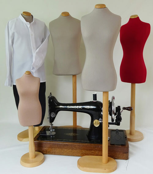 Our basic half size mannequins Store Half Size Mannequins