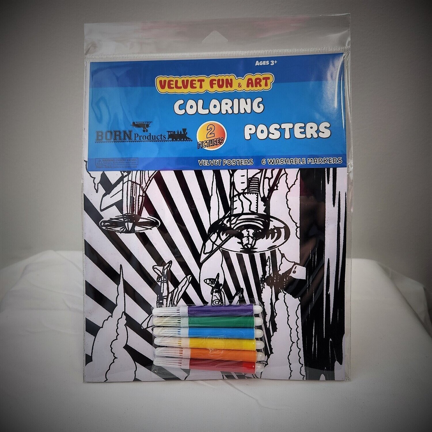 Felt Coloring Set 1 - 3190667281 