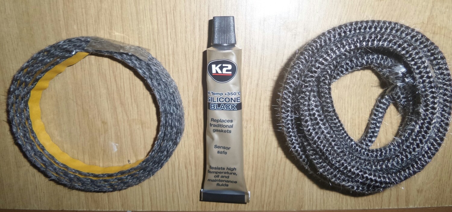 Morso Door Rope and Glass Sealing Kits. Choose your stove from the drop