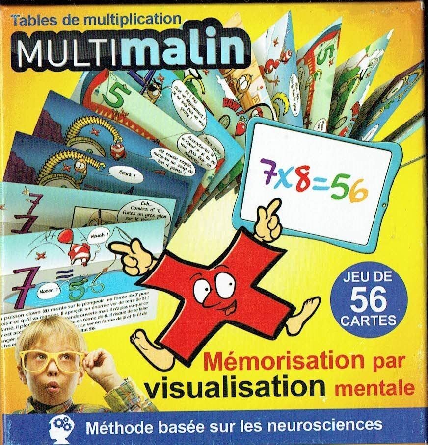 Multimalin Apprendre les Tables de Multiplication par Mémorisation