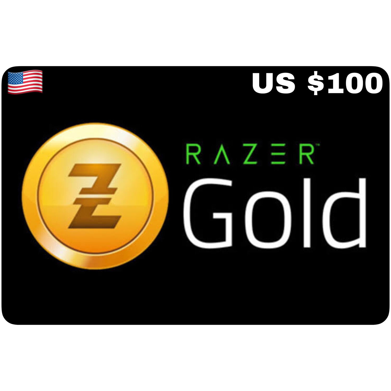 Razer Gold Pin US 100 Big Sale