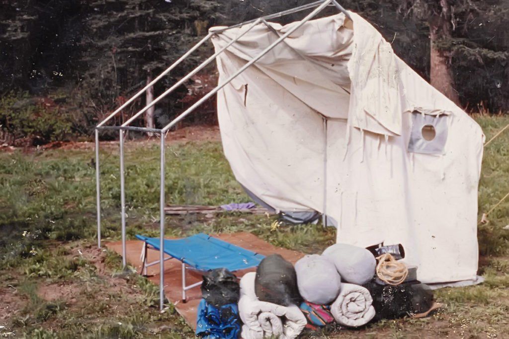 10.10 Treated Canvas Tent