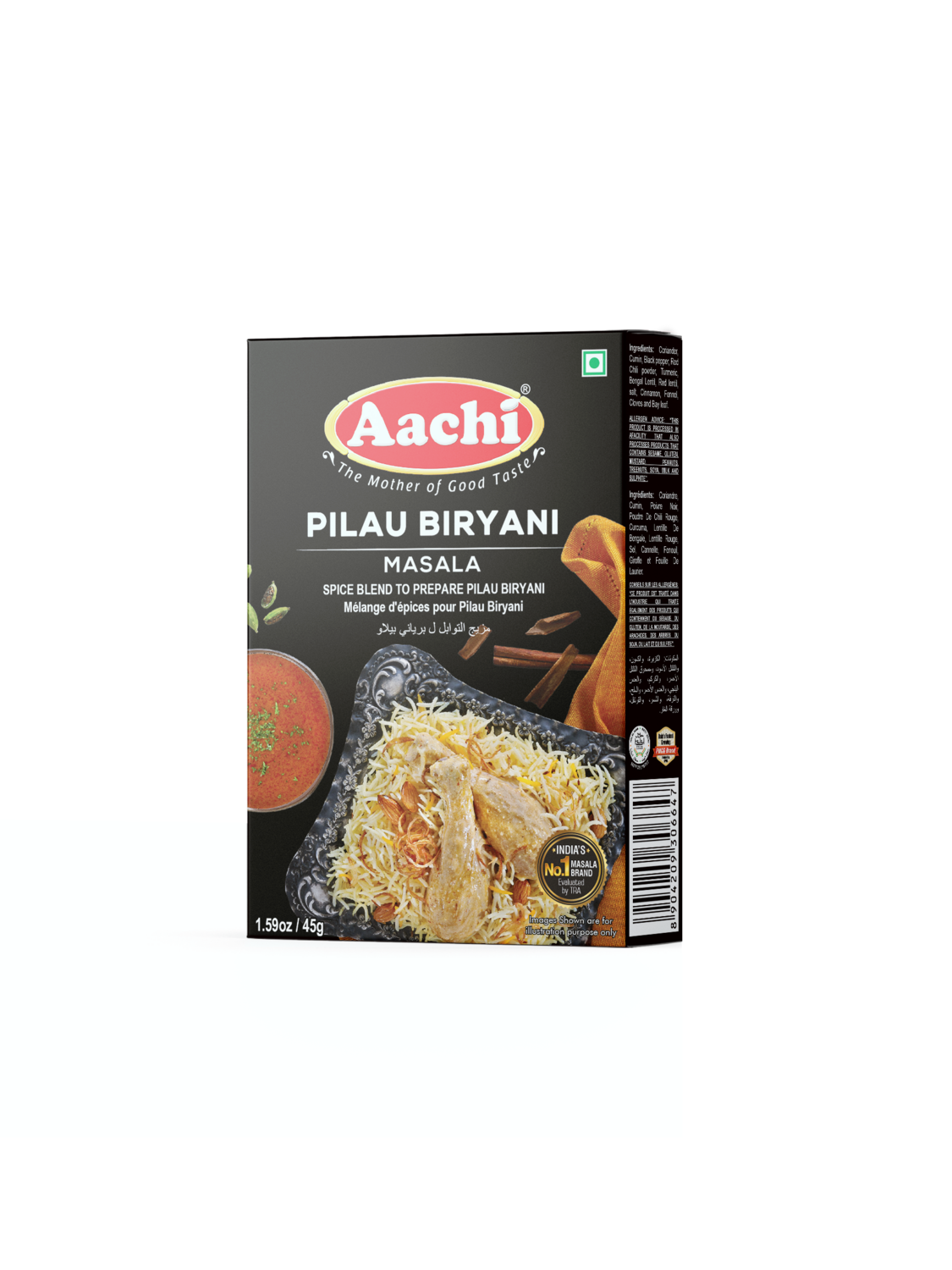 Aachi Pilau Biryani Masala 12 x 45 g Products Importas Group