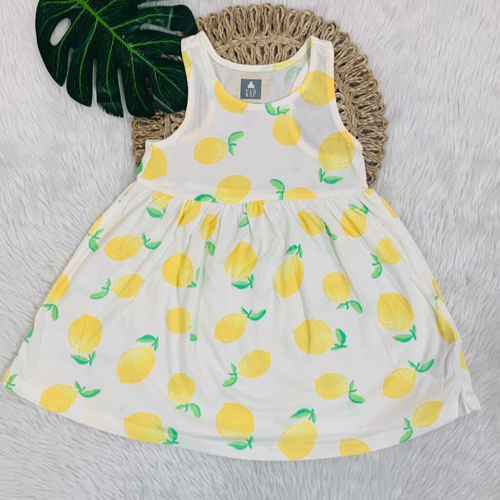 Lemon print Frock 24years