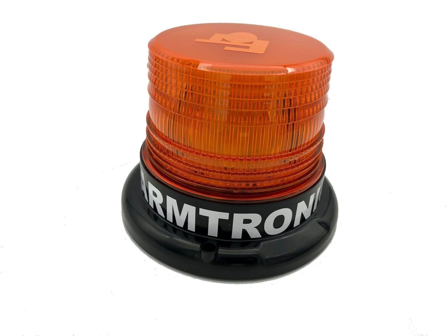 LED Amber Alarm Strobe Light with base.