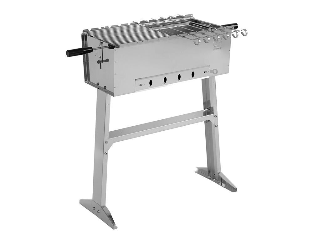 Edelstahl Schaschlikgrill Baikal II Mangal edelstahl-schaschlikgrill-baikal-ii-mangal