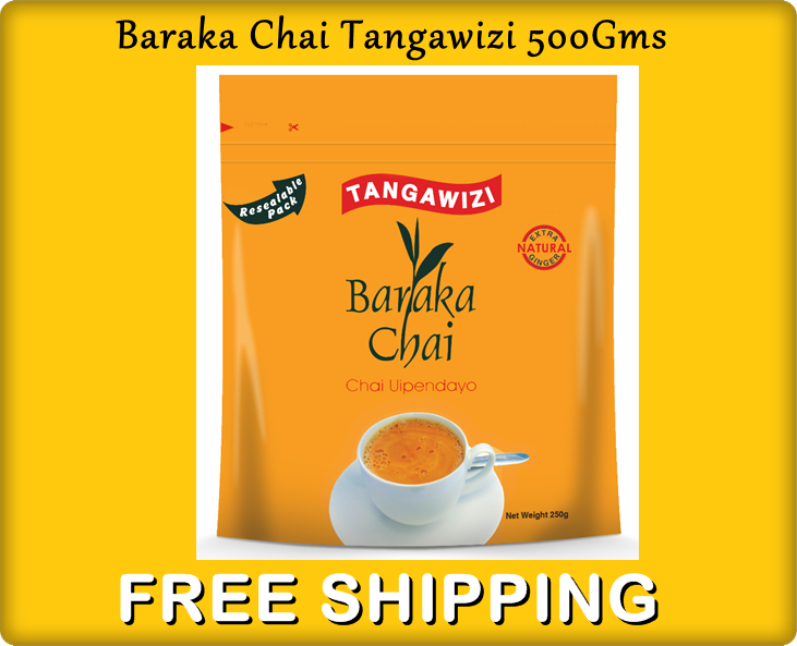 Baraka chai Ginger tea from Kenya 500GmsBUY 1 GET 1 FREE