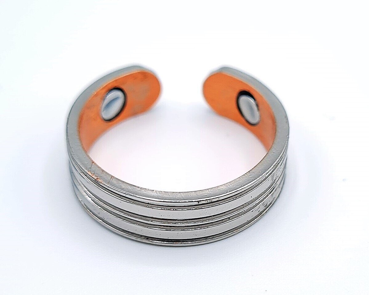 Bague Magnétique En Cuivre Avec Aimants Triadine - Santé & Bien-être - Neuf