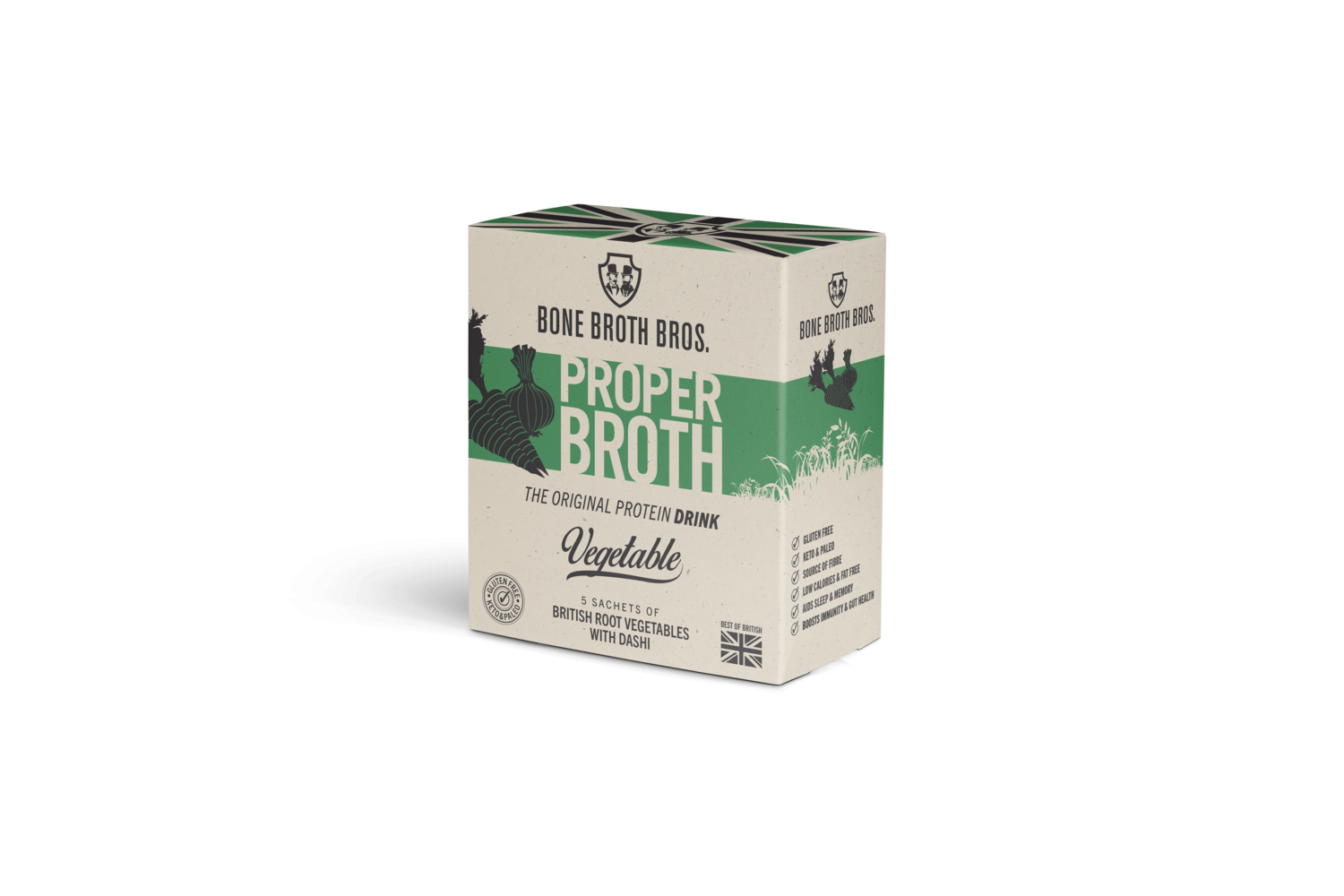 PROPER VEGETABLE BROTH (5 X SACHET BOX)