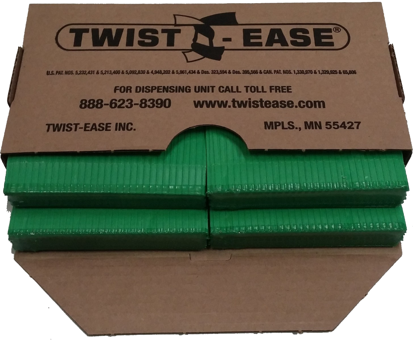 4" Twist Ties (4 Pak 4,800 Count)
