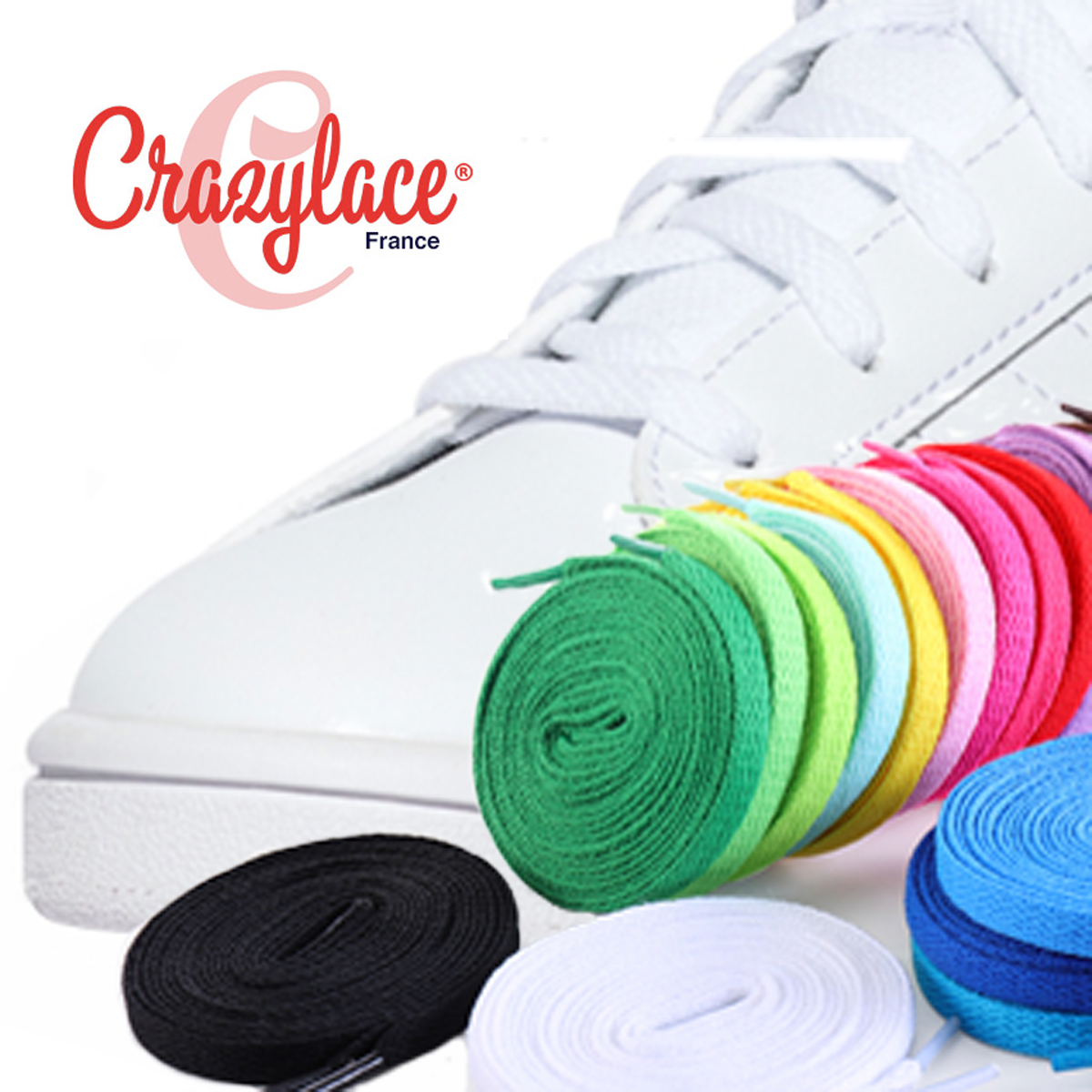 lacets couleurs différentes