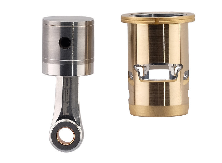 PISTON/SLEEVE/ROD/PIN SET 5 P ABC 3.5CC WRX CorsaLunga 5 PORTS