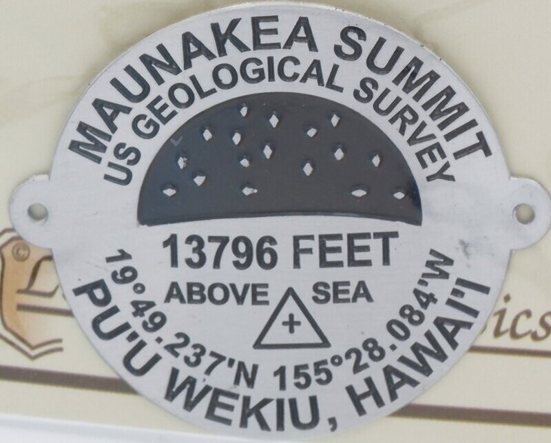 Benchmark Hiker Medallion