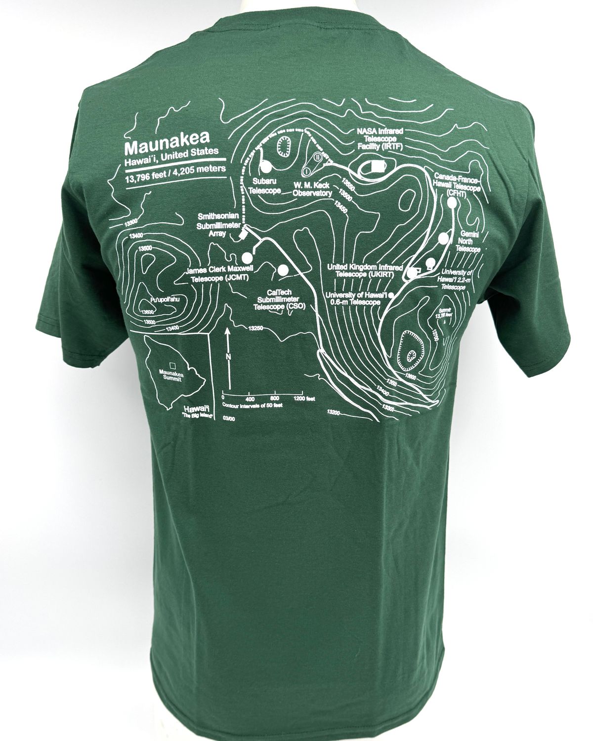 Maunakea Topography T-Shirt.