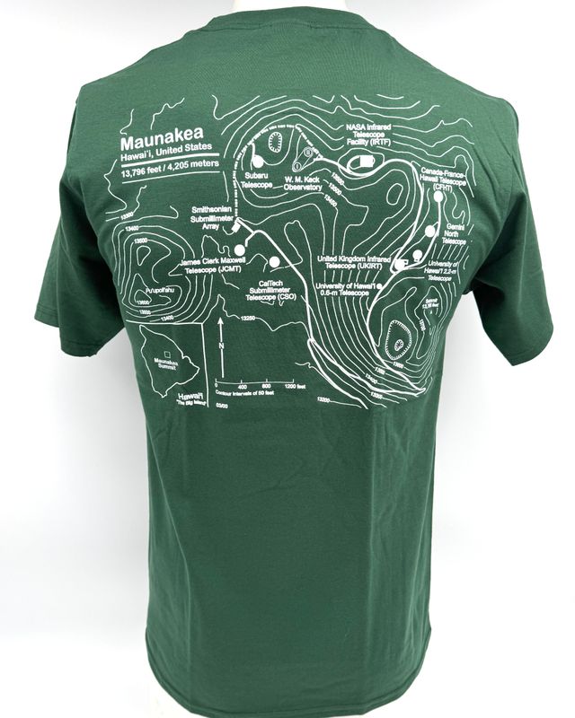 Maunakea Topography T-Shirt.