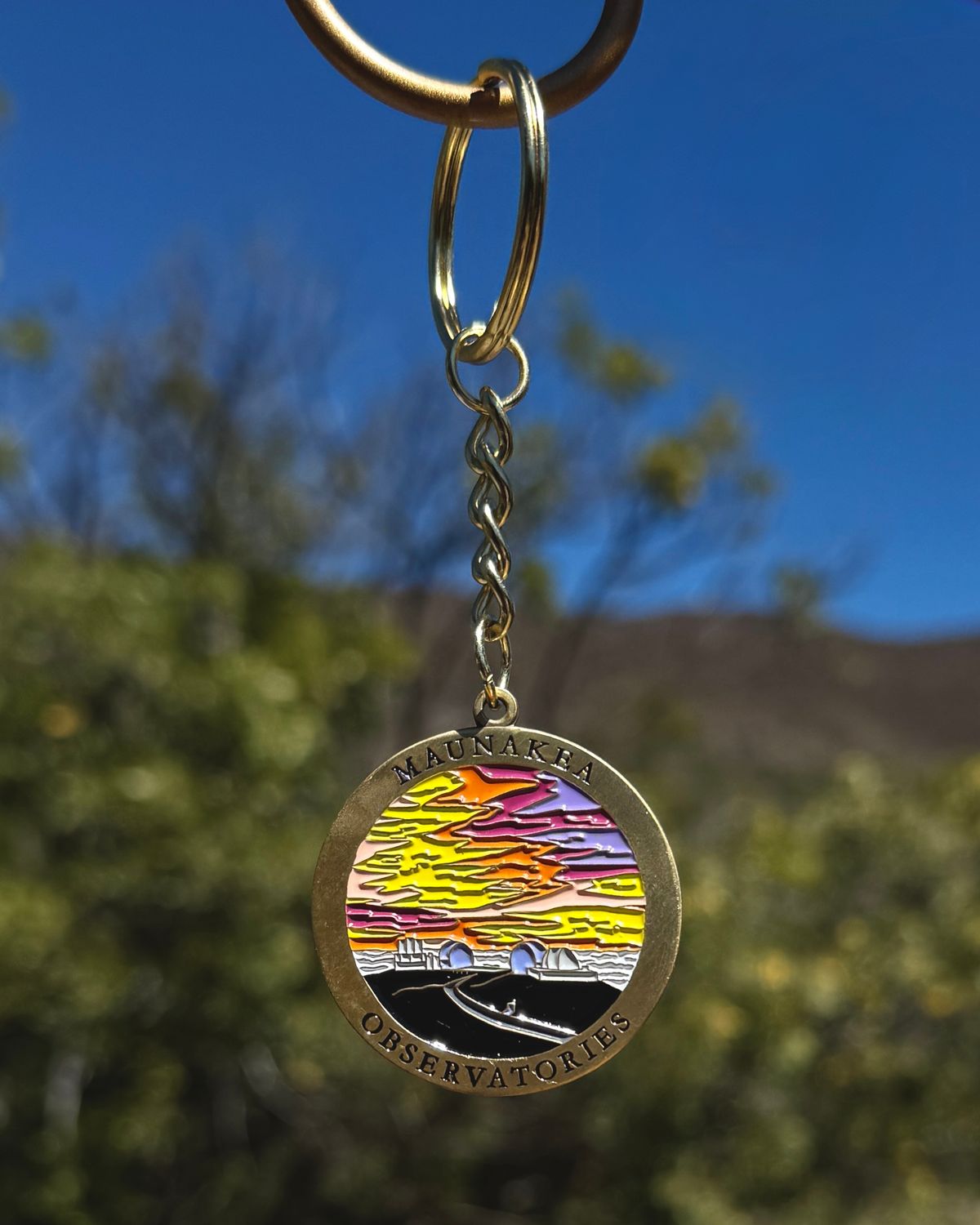Maunakea Sunset Keychain.