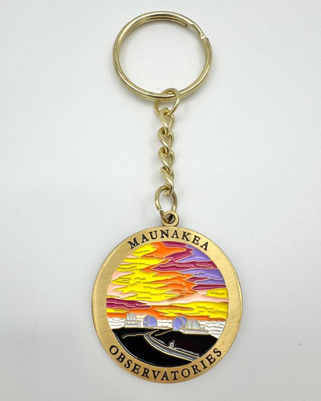 Maunakea Sunset Keychain.