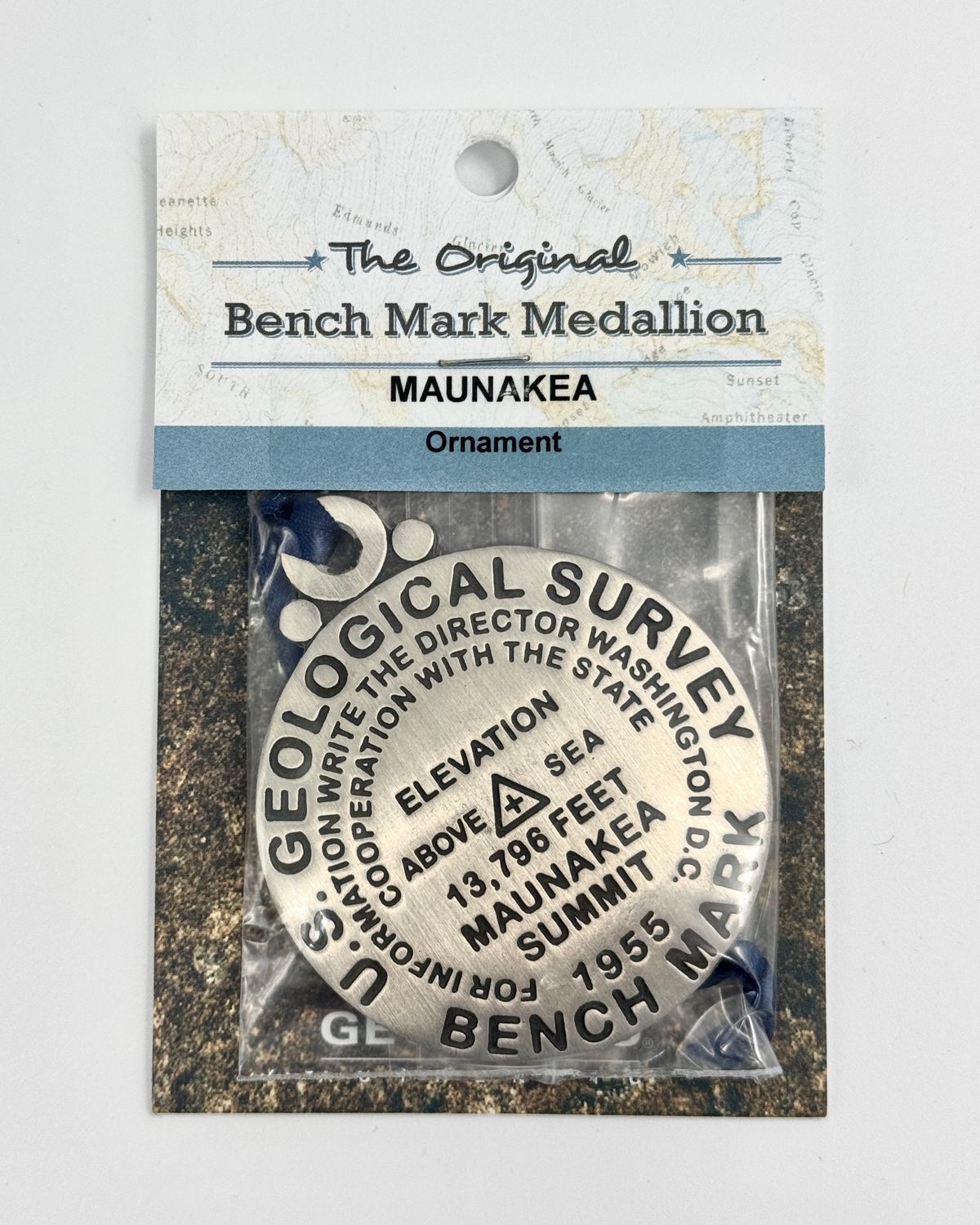 Benchmark Christmas Ornaments.