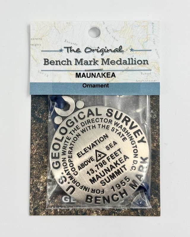 Benchmark Christmas Ornaments.