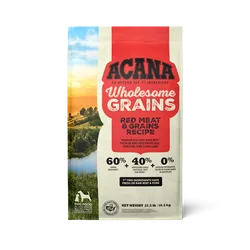 Acana Wholesome Grains Red Meat 22.5lbs Acana Wholesome Grains Red Meat 22.5lbs