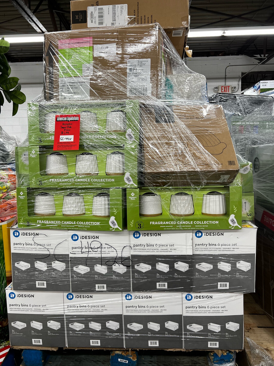 SAMS CLUB MIXED MERCHANDISE PALLET SC4926