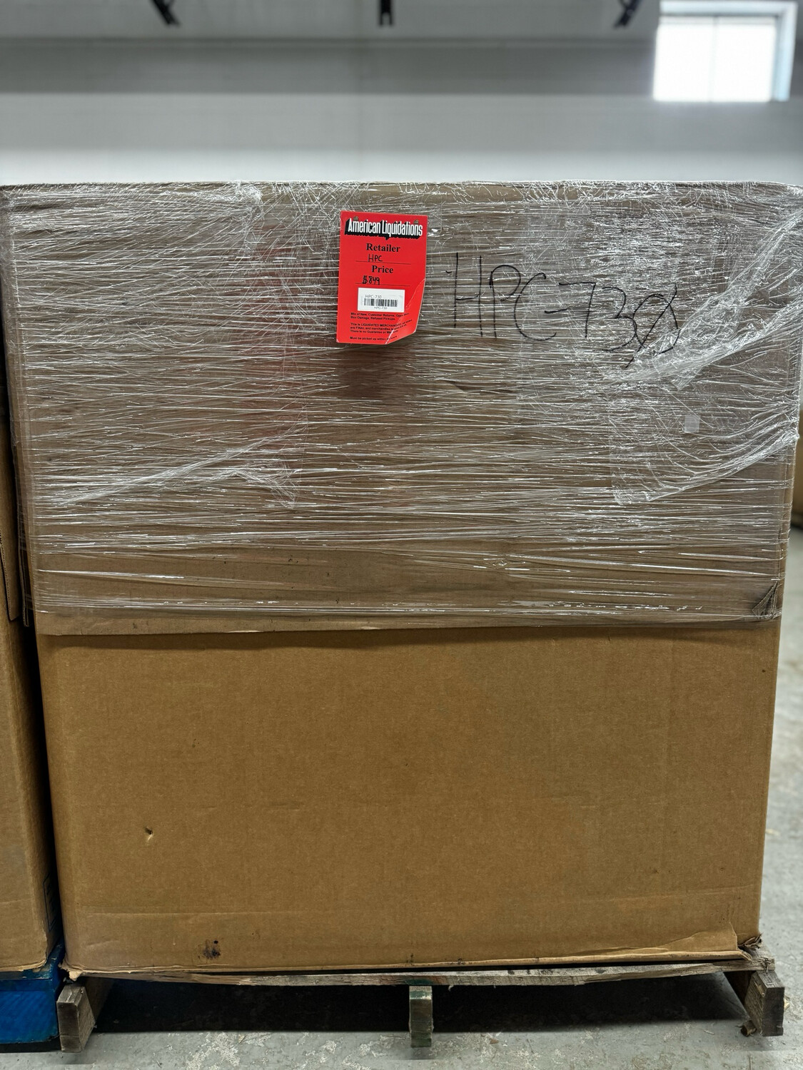 HIGH PIECE TOY/HOMEGOODS PALLET HPC730