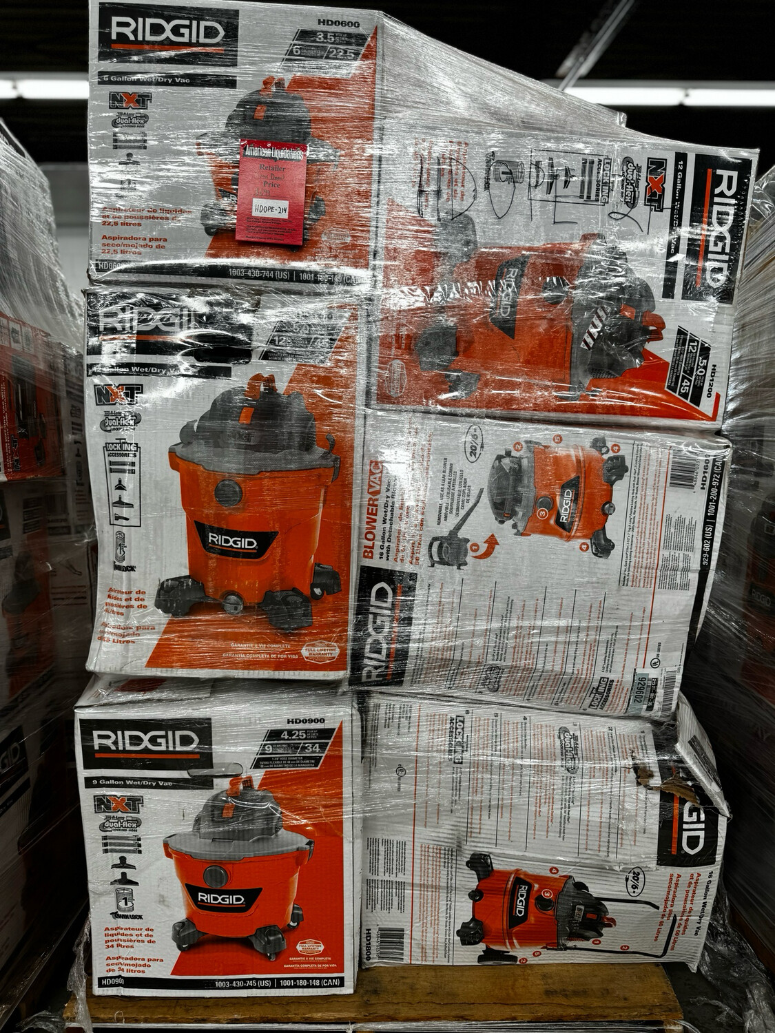 HOME DEPOT MIXED MERCHANDISE PALLET HDOPE214