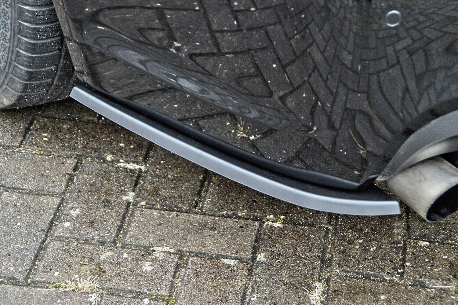 Heckansatz Diffusor Seitenteile Aus ABS Passend Für BMW 3er