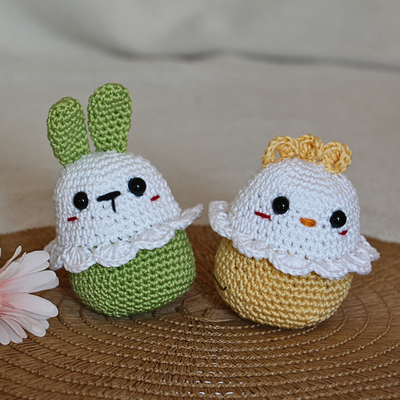 P'tite poule et p'tit lapin