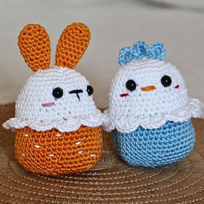 P'tite poule et p'tit lapin