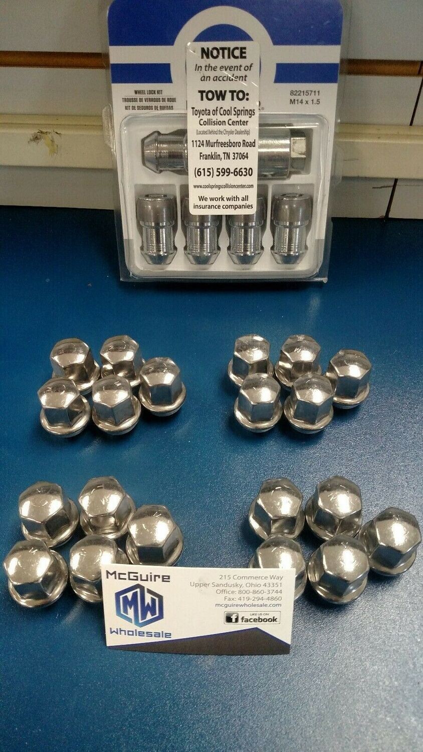 Factory RAM Take Off Lug nuts WITH lock McGuire Wholesale, Inc. New