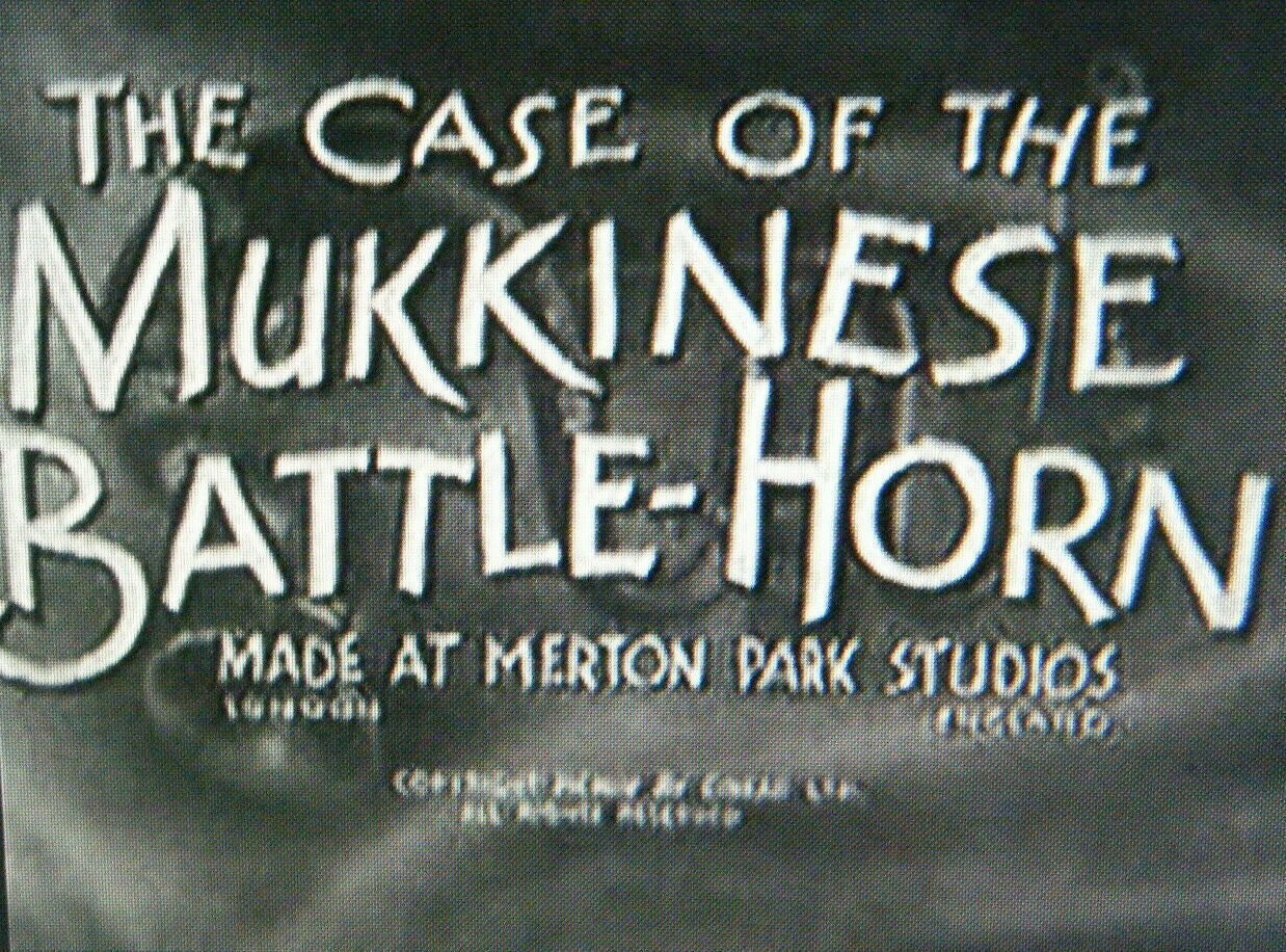 Goons Running Jumping Standing Still DVD & The Case of the Mukkinese