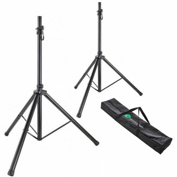 Portable Tripod PA Speaker Stands with Carry Bag Professional DJ