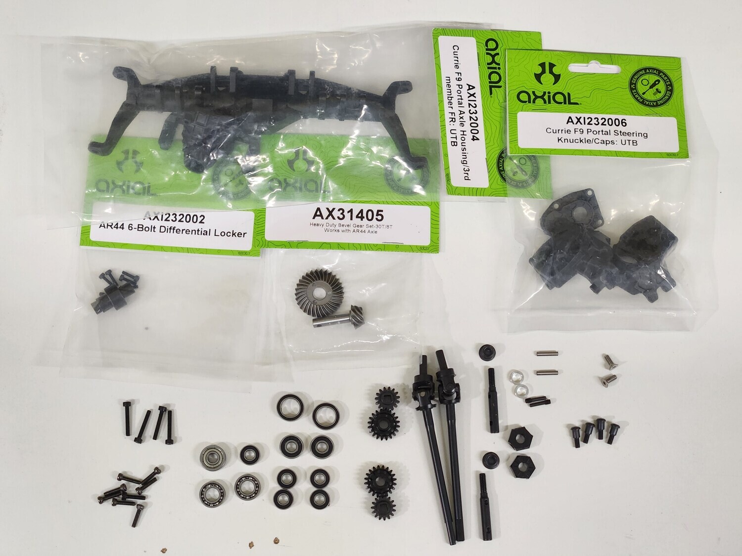 Capra Axle Assembly (front)