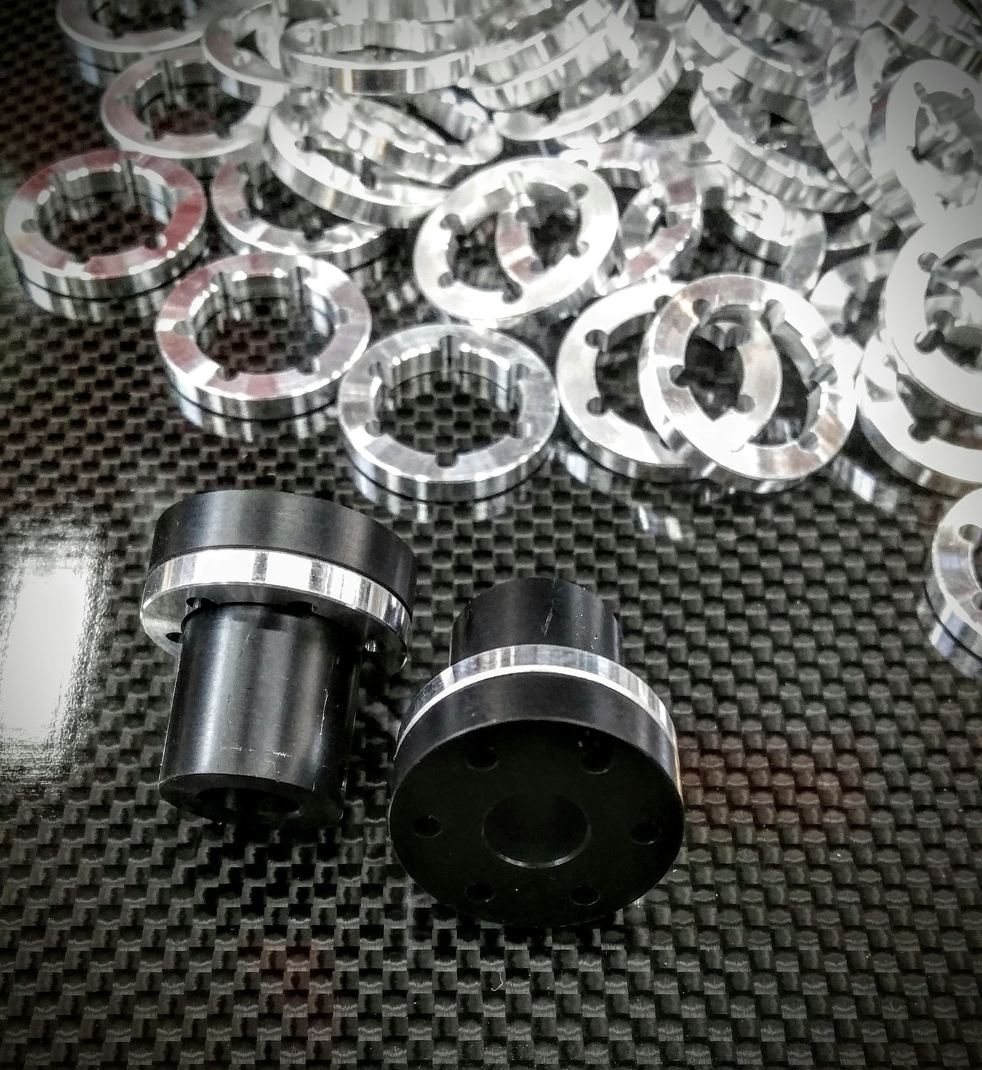 7075 aluminum hub threads